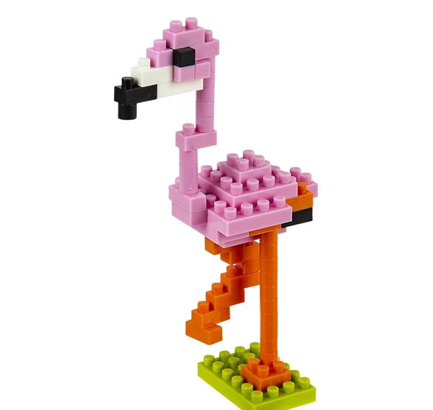 Mini Blocks Set Flamingo