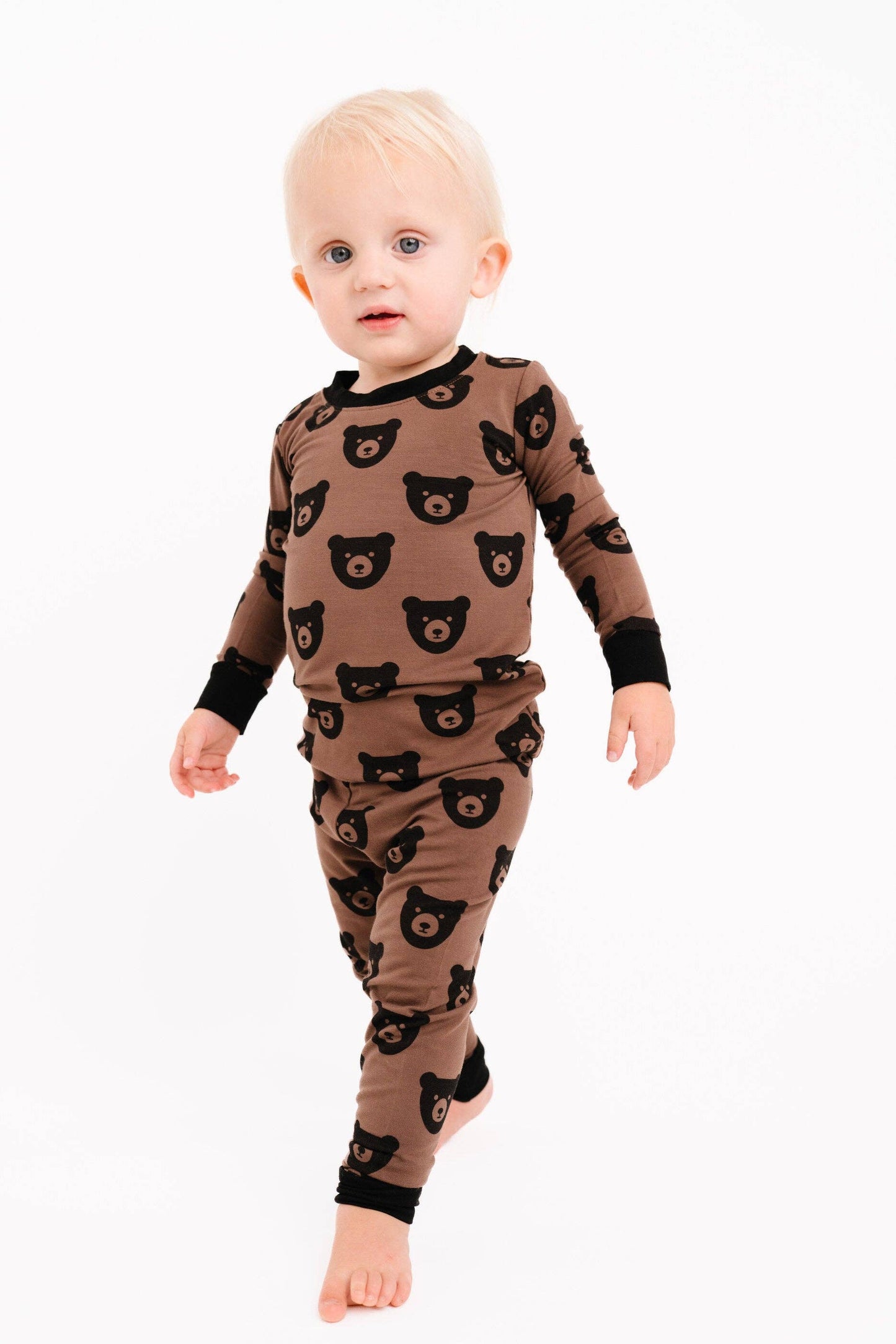 Brown Bear Pajama Set