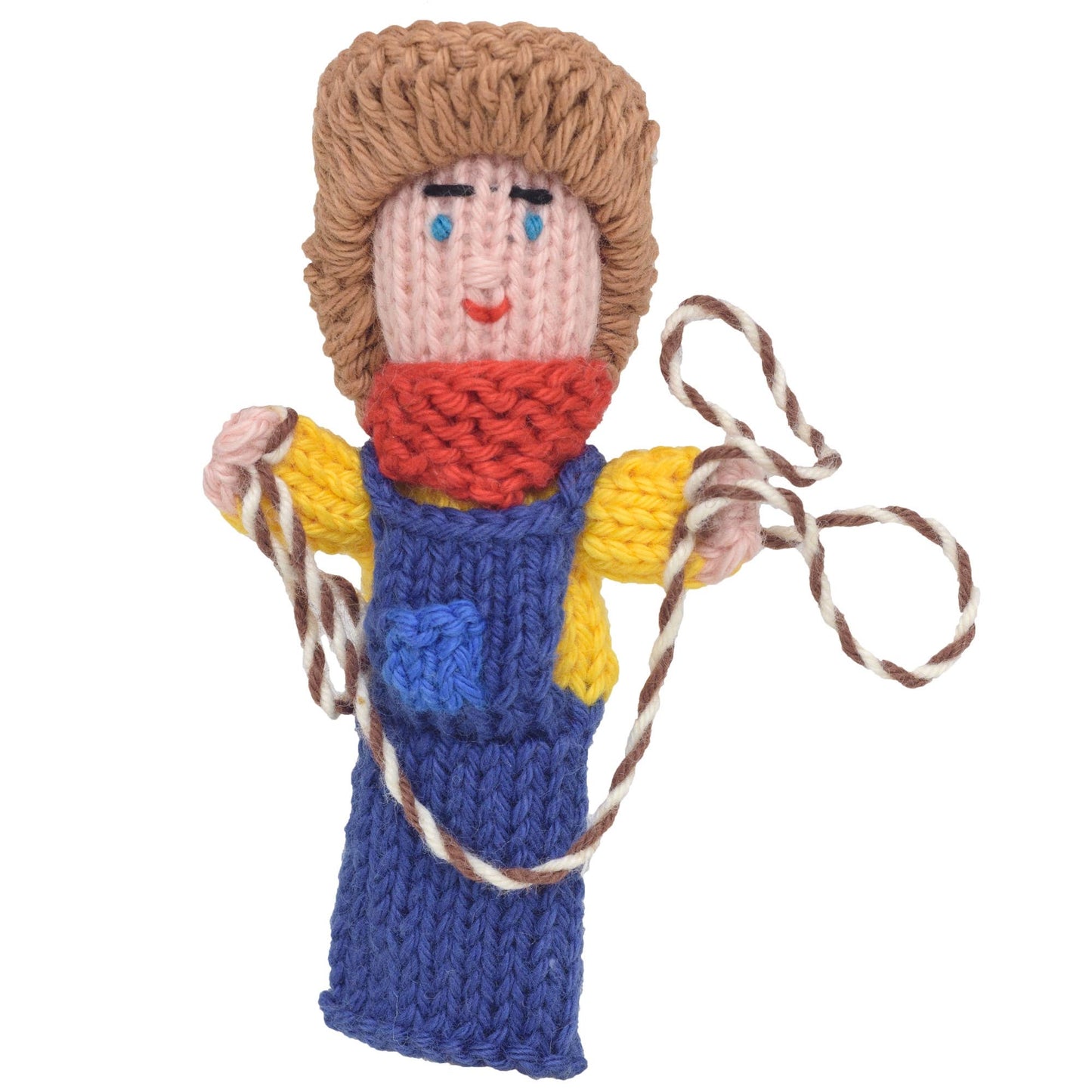 Cowboy Finger Puppet
