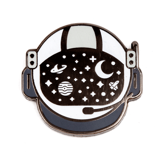 Space Man Enamel Pin