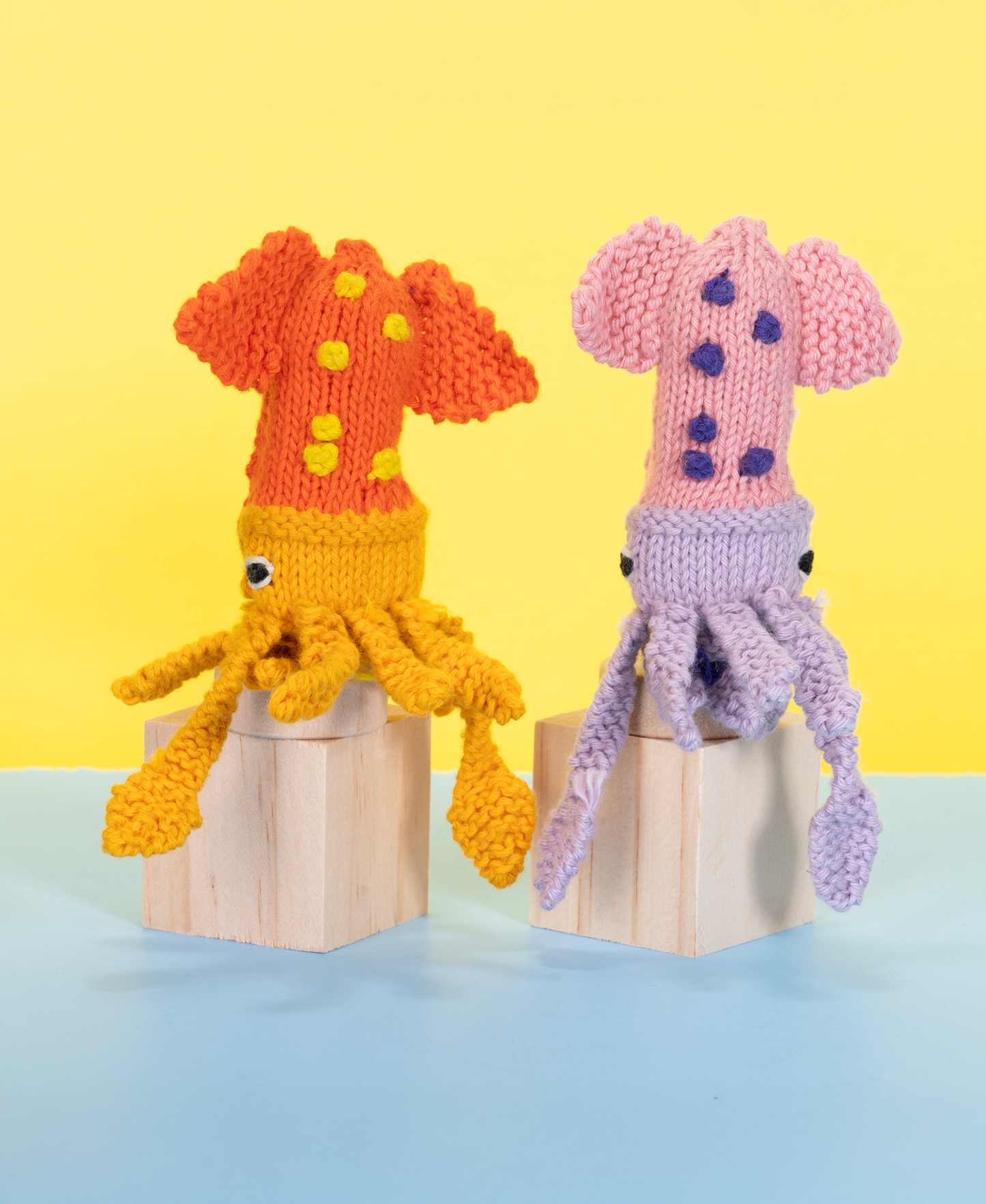 Squid Finger Puppet
