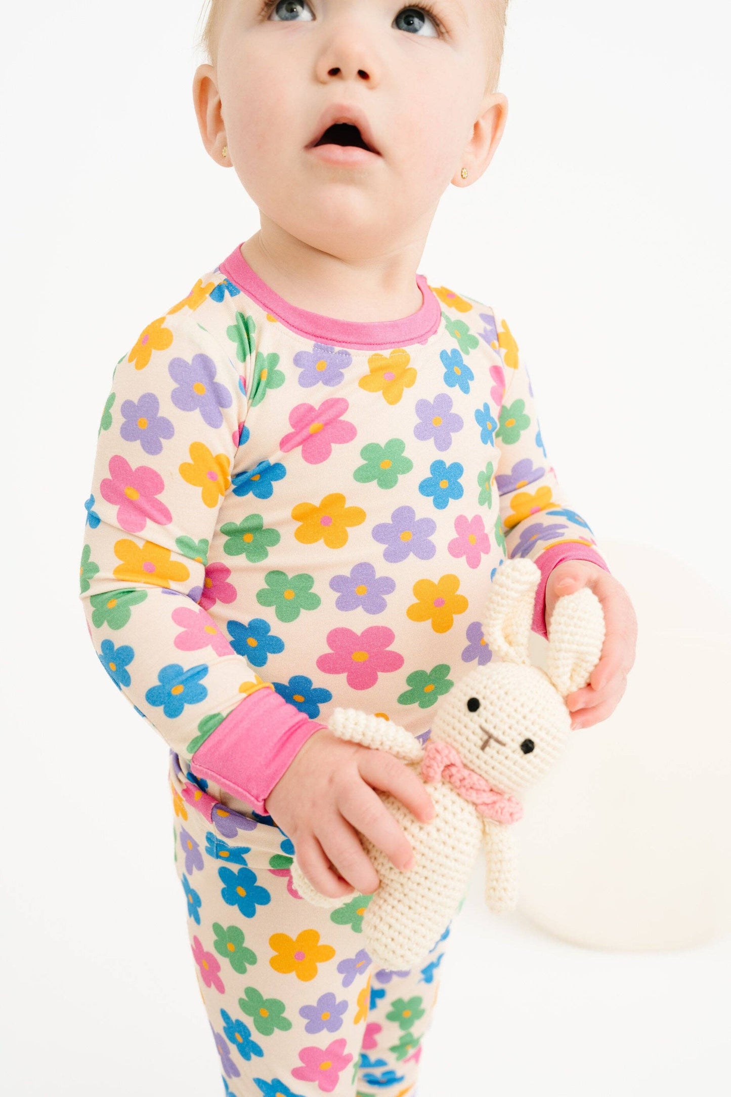 Retro Flower Bamboo Set