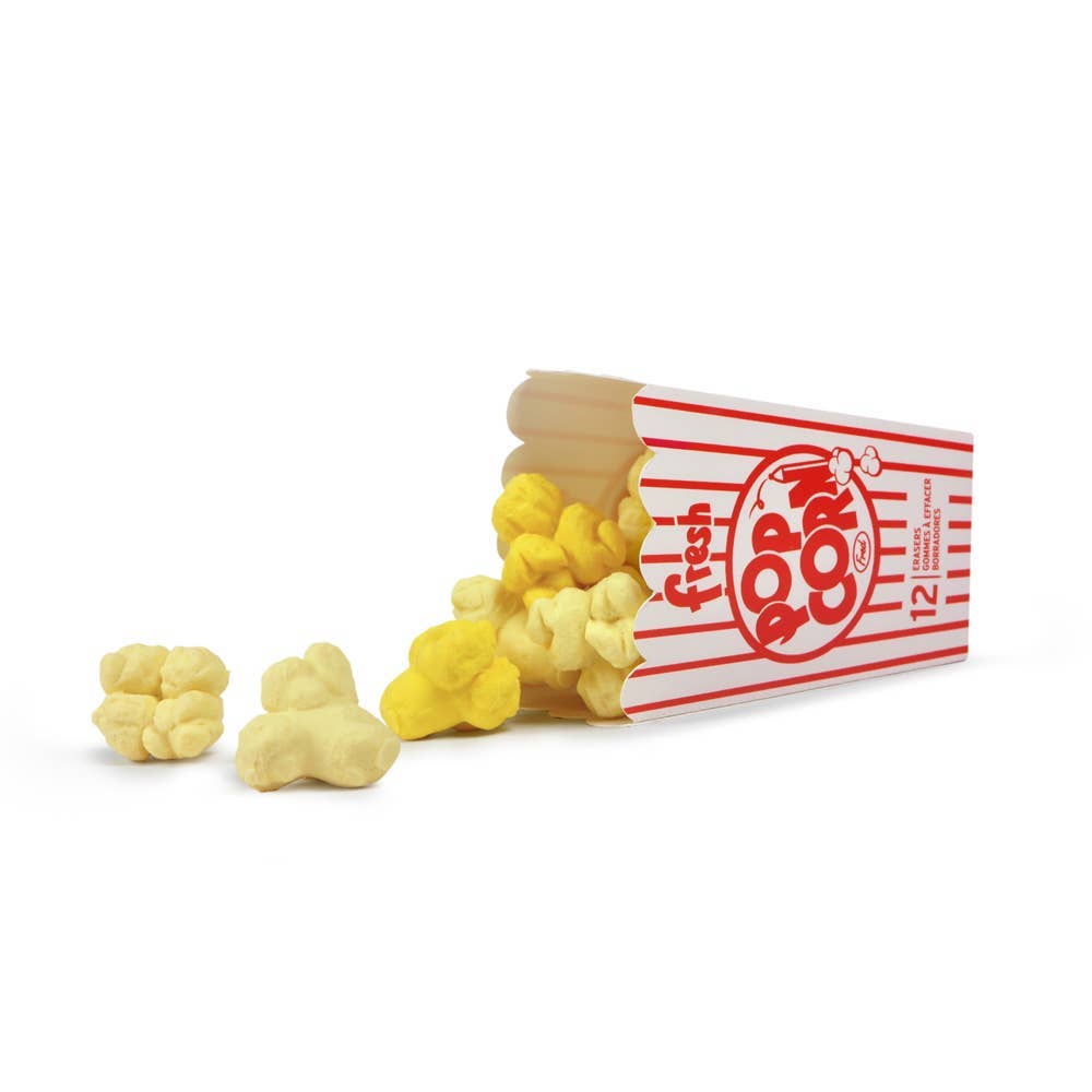 Popcorn Erasers