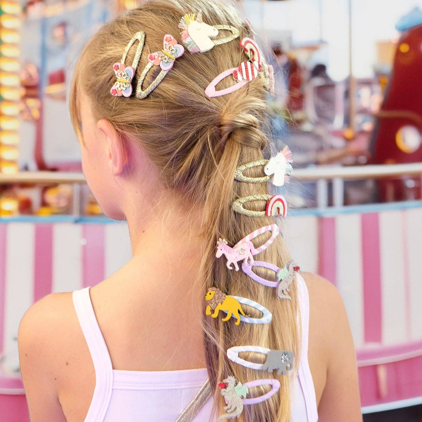 Carnival Butterfly Clips