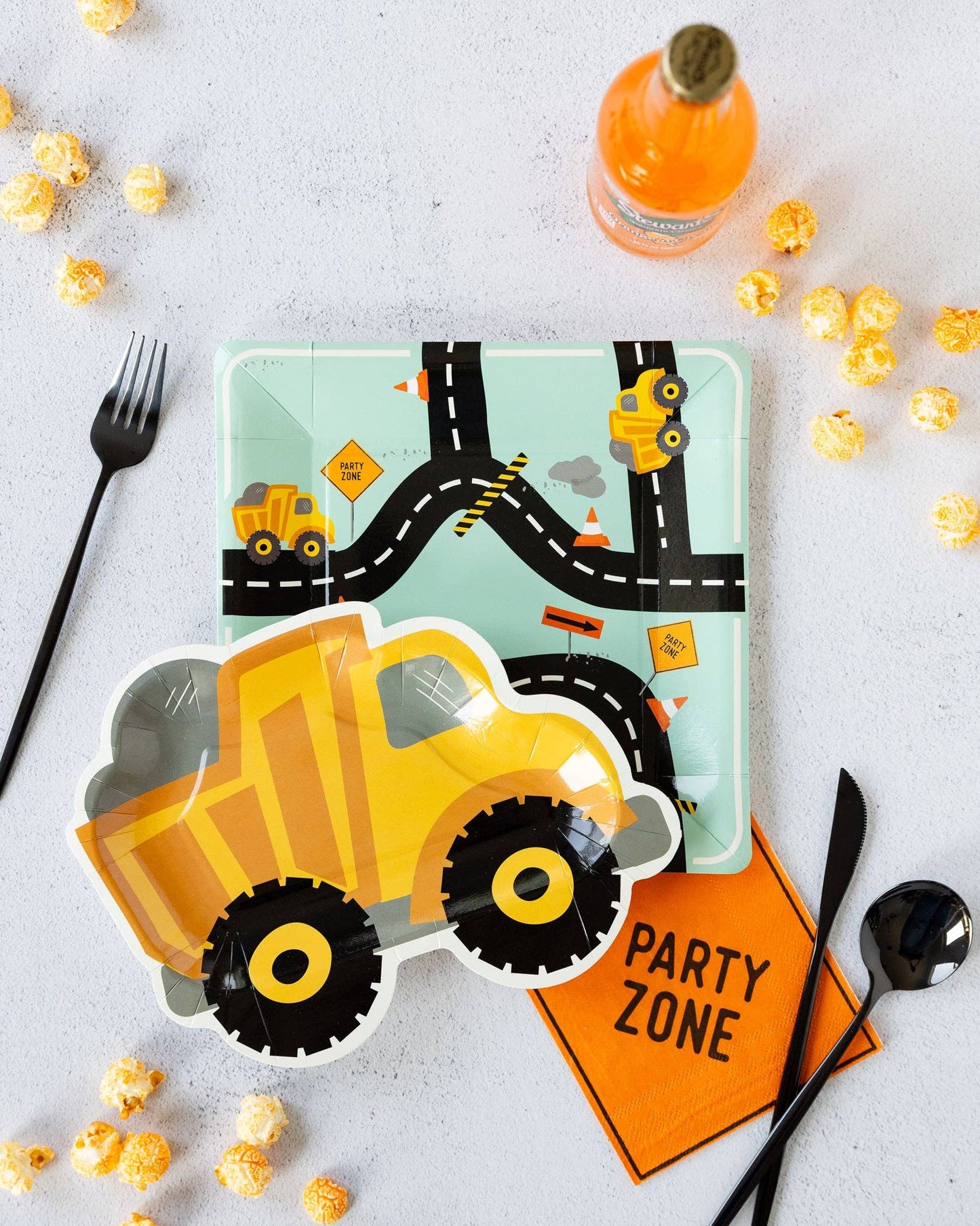 Dump Truck Shaped Plate
