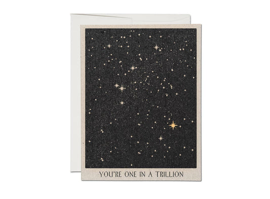 One in a Trillion Greeting Card