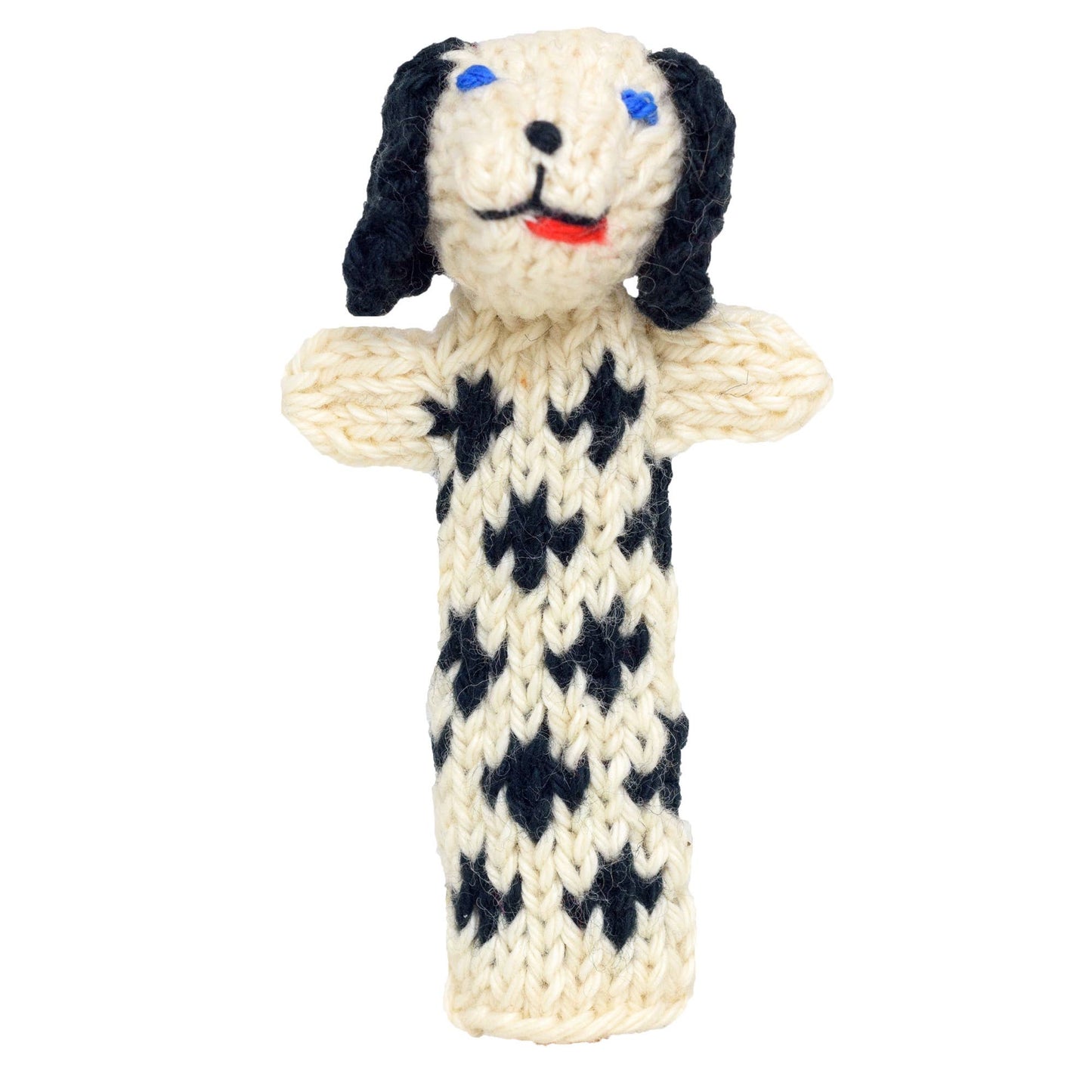 Dalmatian Finger Puppet
