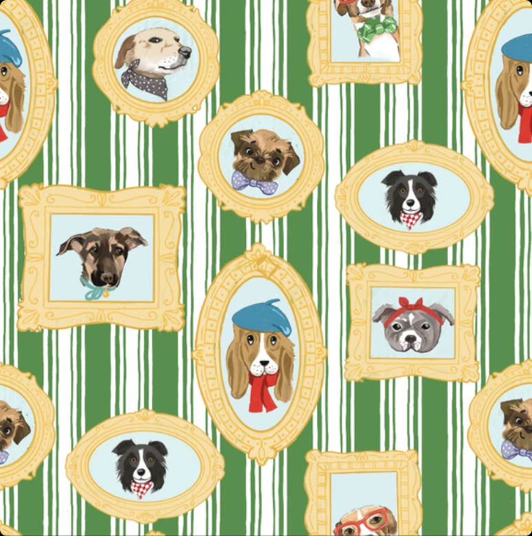 Gallery Pup Muslin Swaddle Blanket 47x47