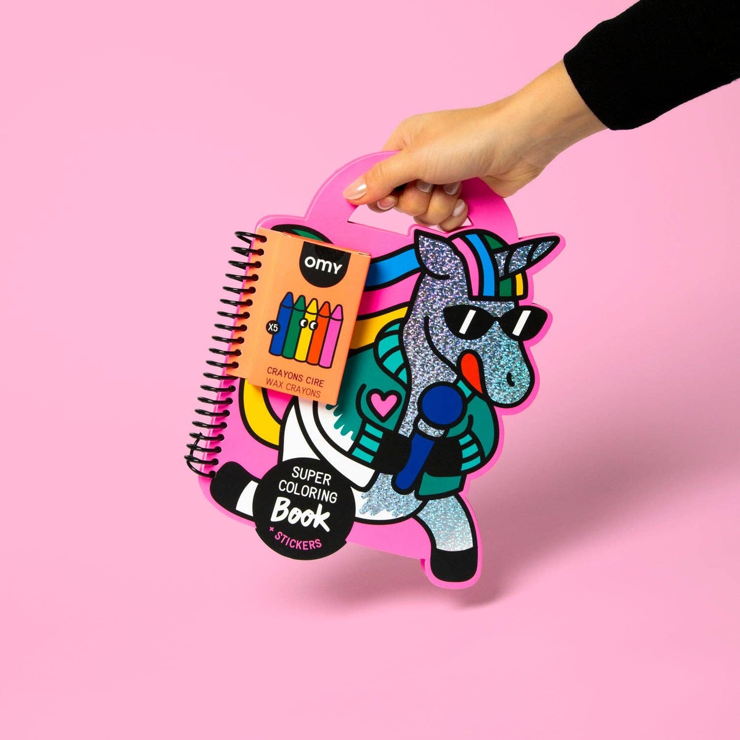 Unicorn Super Coloring Book and Stickers