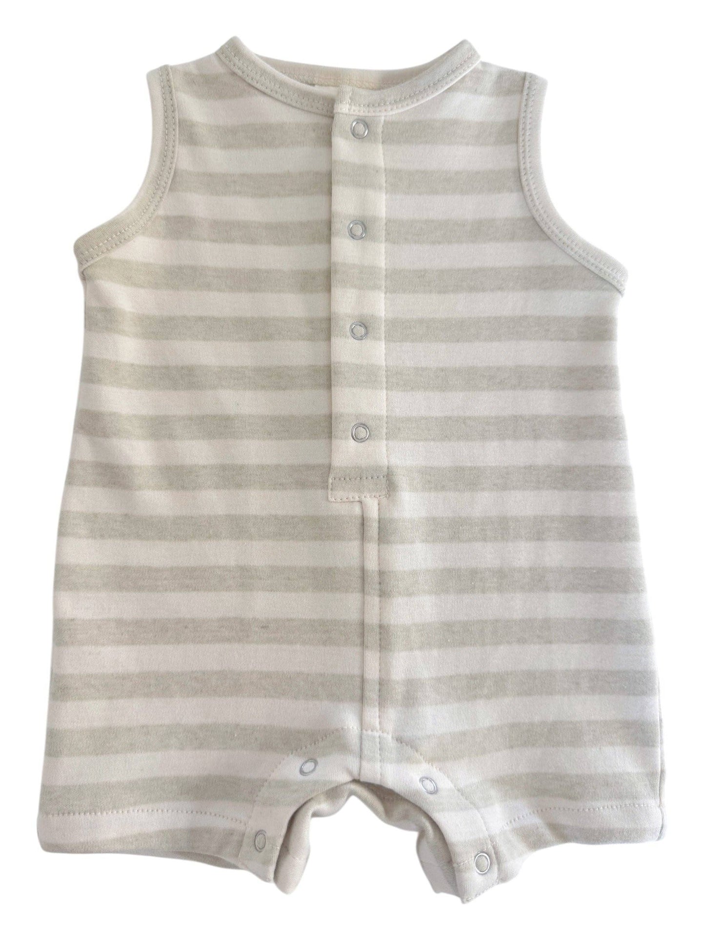 Sage Stripe Organic Shortie