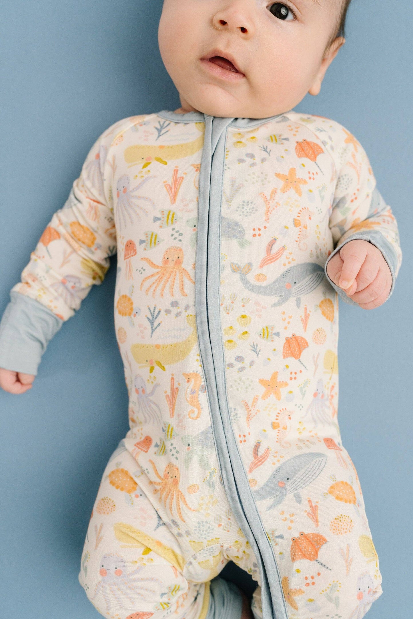 Underwater Friends Bamboo Pajama Sleeper