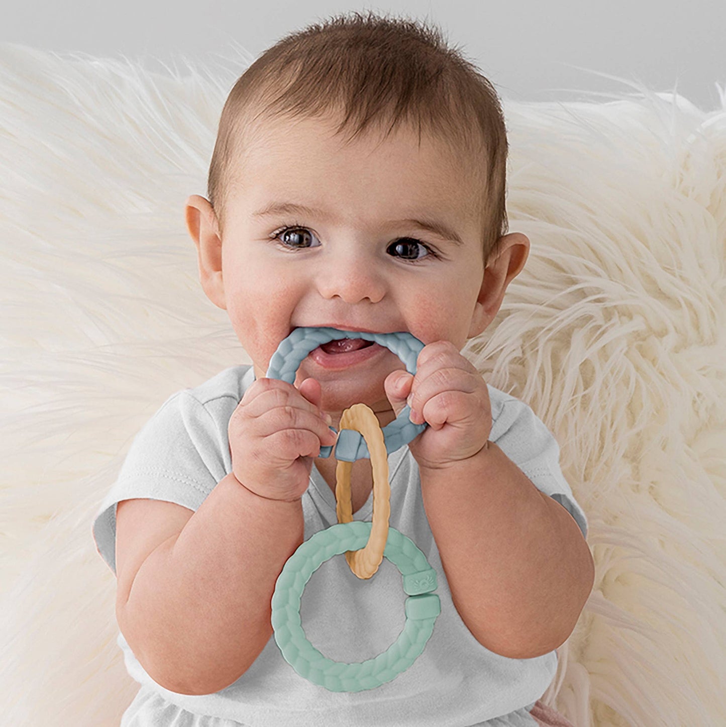 Cutie Mushroom Teether Gift Set