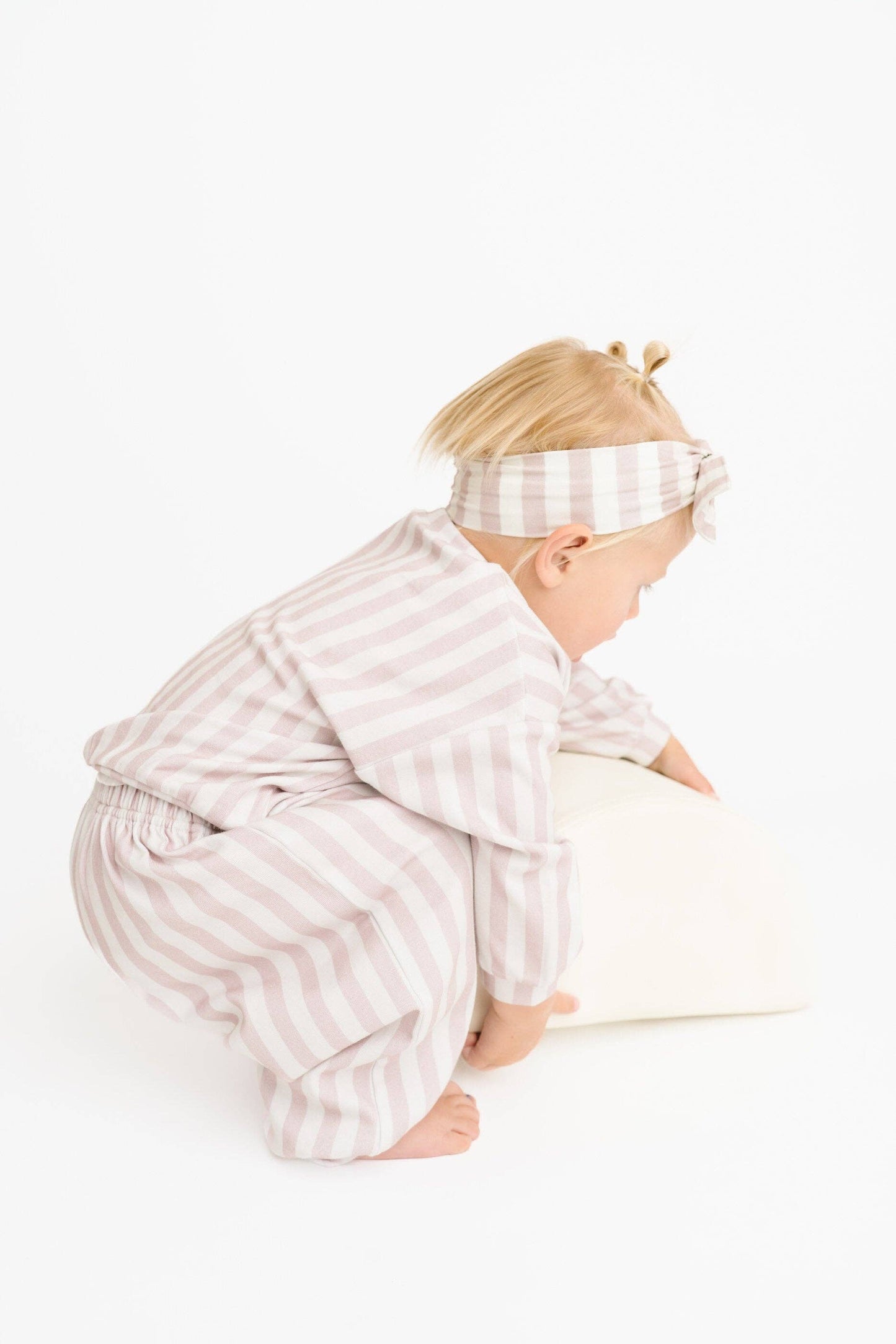 Blush Stripe Sweatsuit