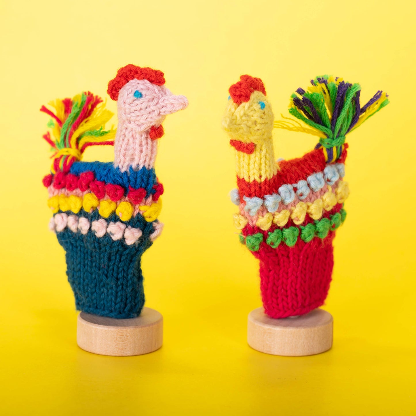 Rooster Finger Puppet