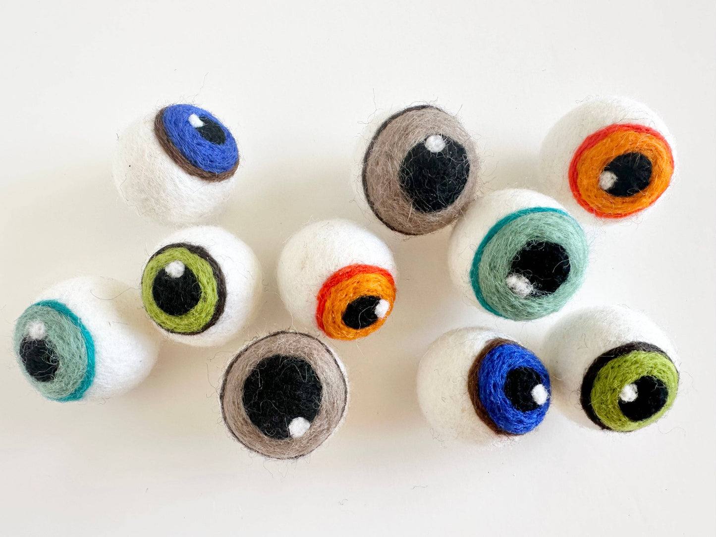Eye Ball 1.5" Wool Felt