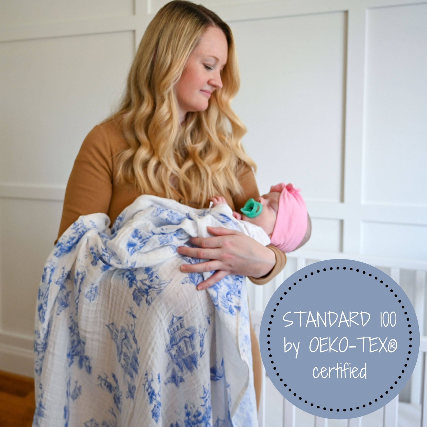 Chinoiserie Swaddle