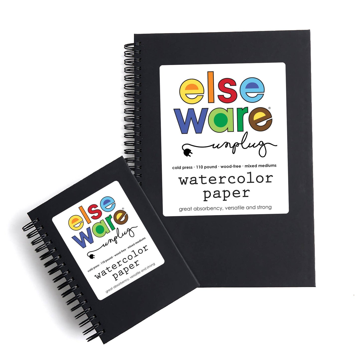 Watercolor Paper Spiral Notebook