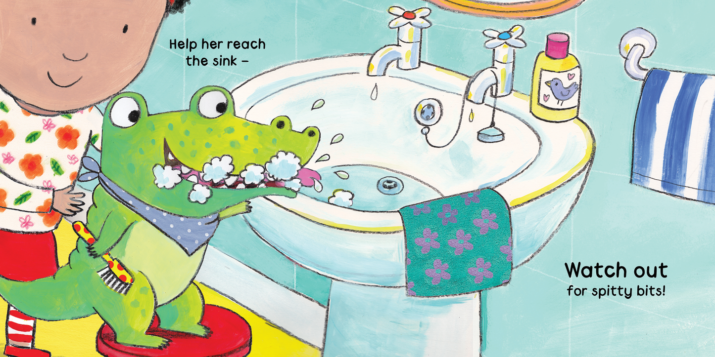 How to Brush Your Teeth with Snappy Croc
