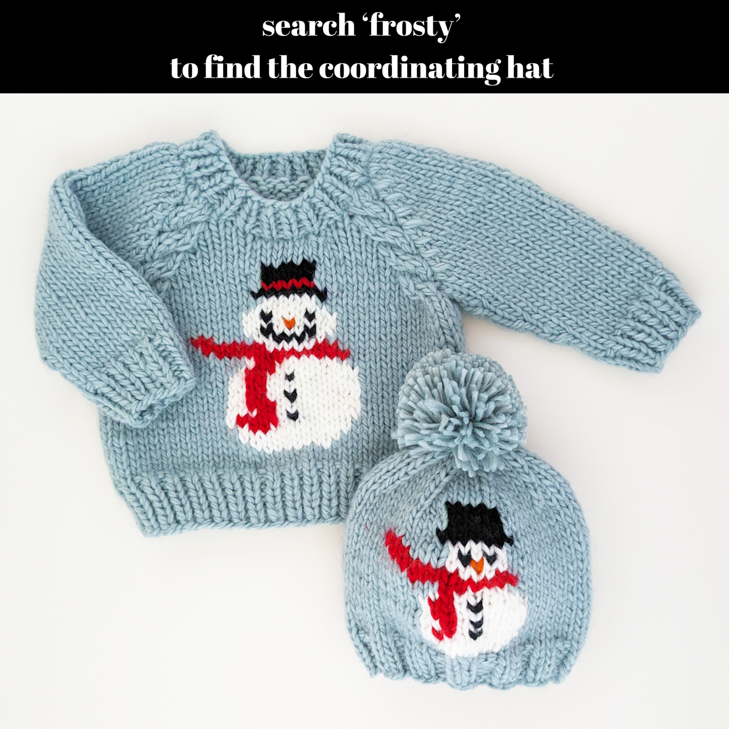 Frosty Snowman Crew Neck Sweater