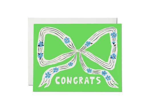 Perfect Bow Congratulations Card