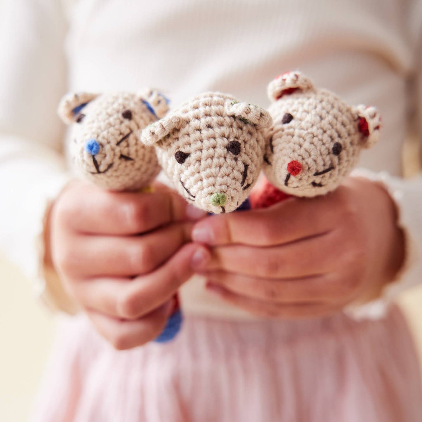 Crochet Rattle Mouse