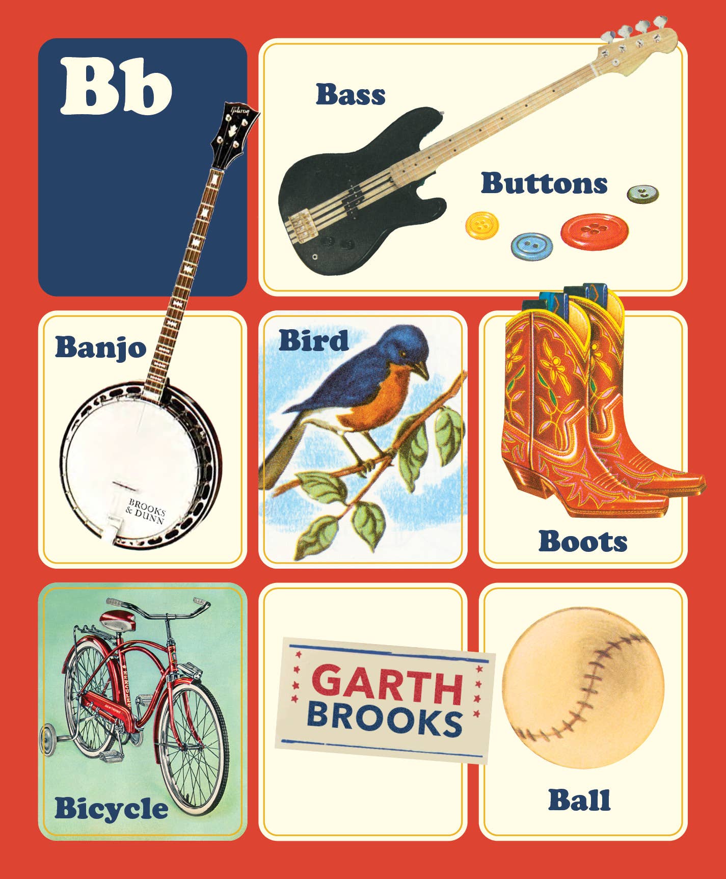 Country Music ABC Board Book