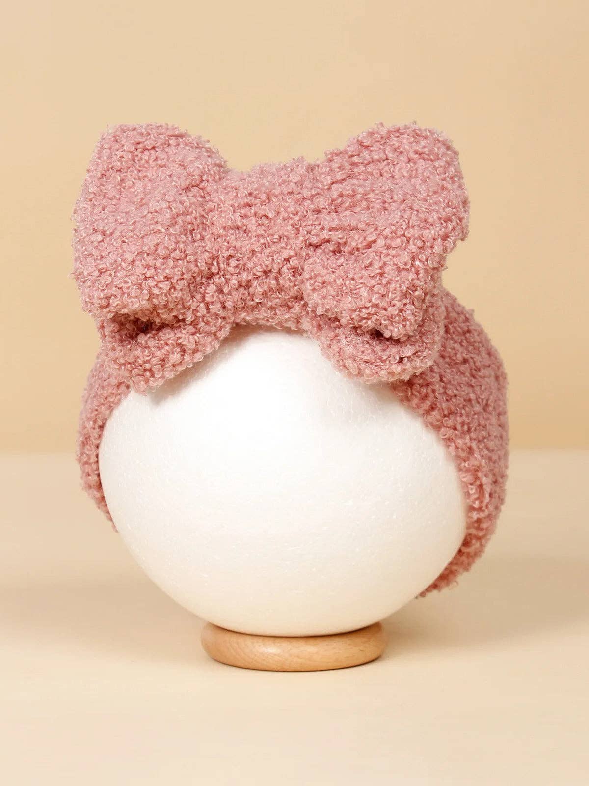 Infant Teddy Bow Headband Bow
