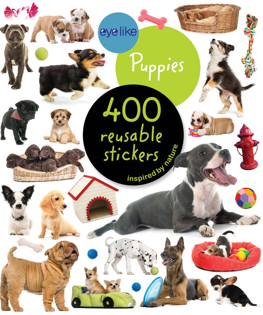 Puppies Reusable Sticker Book