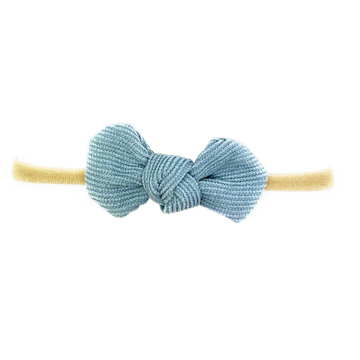 Corduroy Knotted Bow Headband