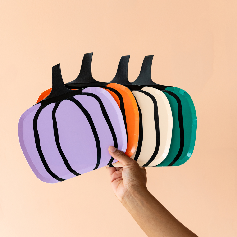 Hocus Pocus Mixed Pack Pumpkin Large Plates