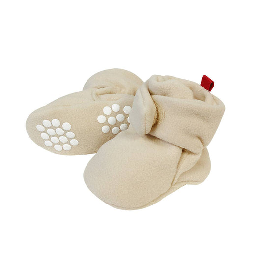 Fleece Baby Booties with Anti-Skid Bottoms