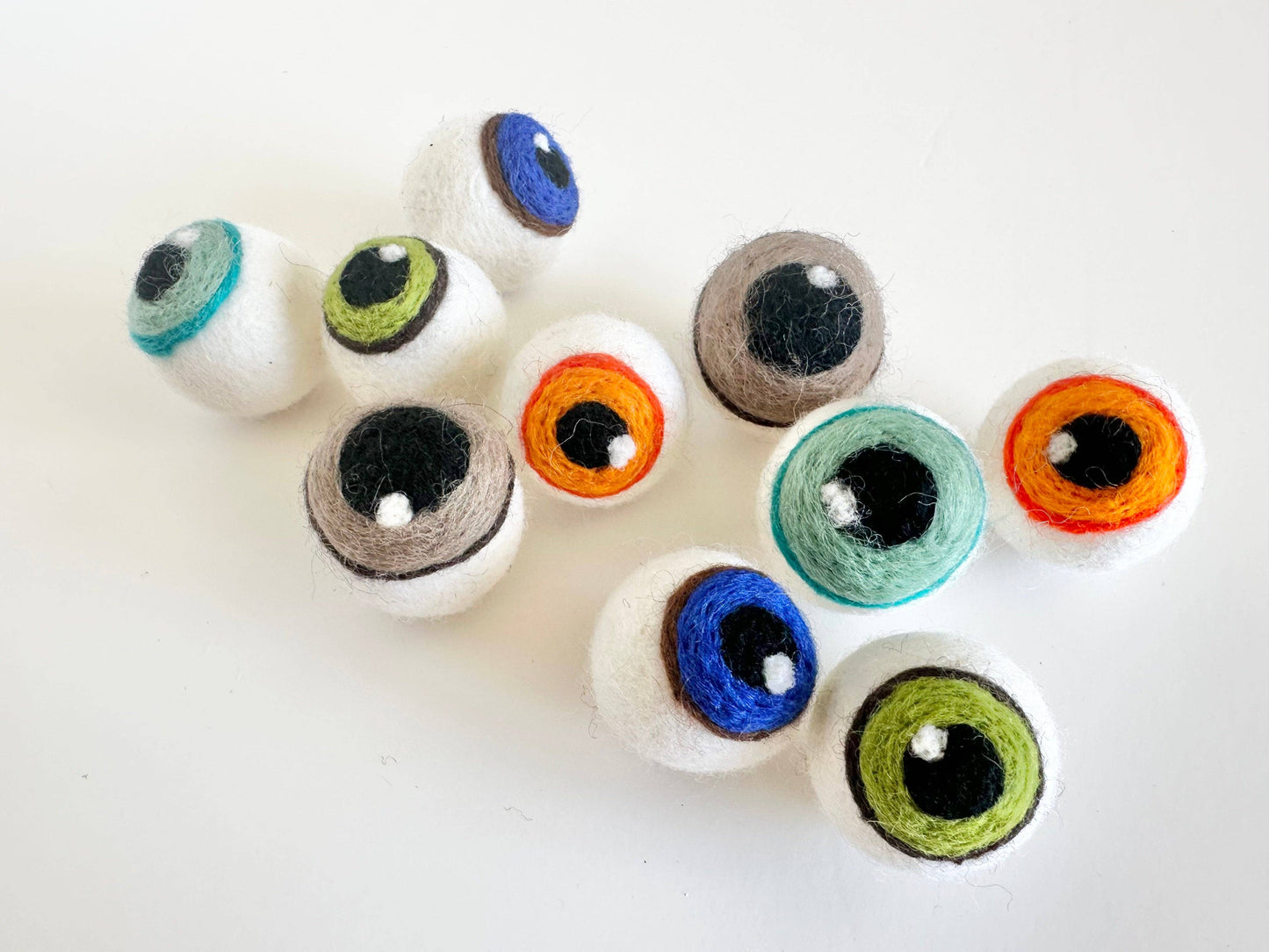 Eye Ball 1.5" Wool Felt