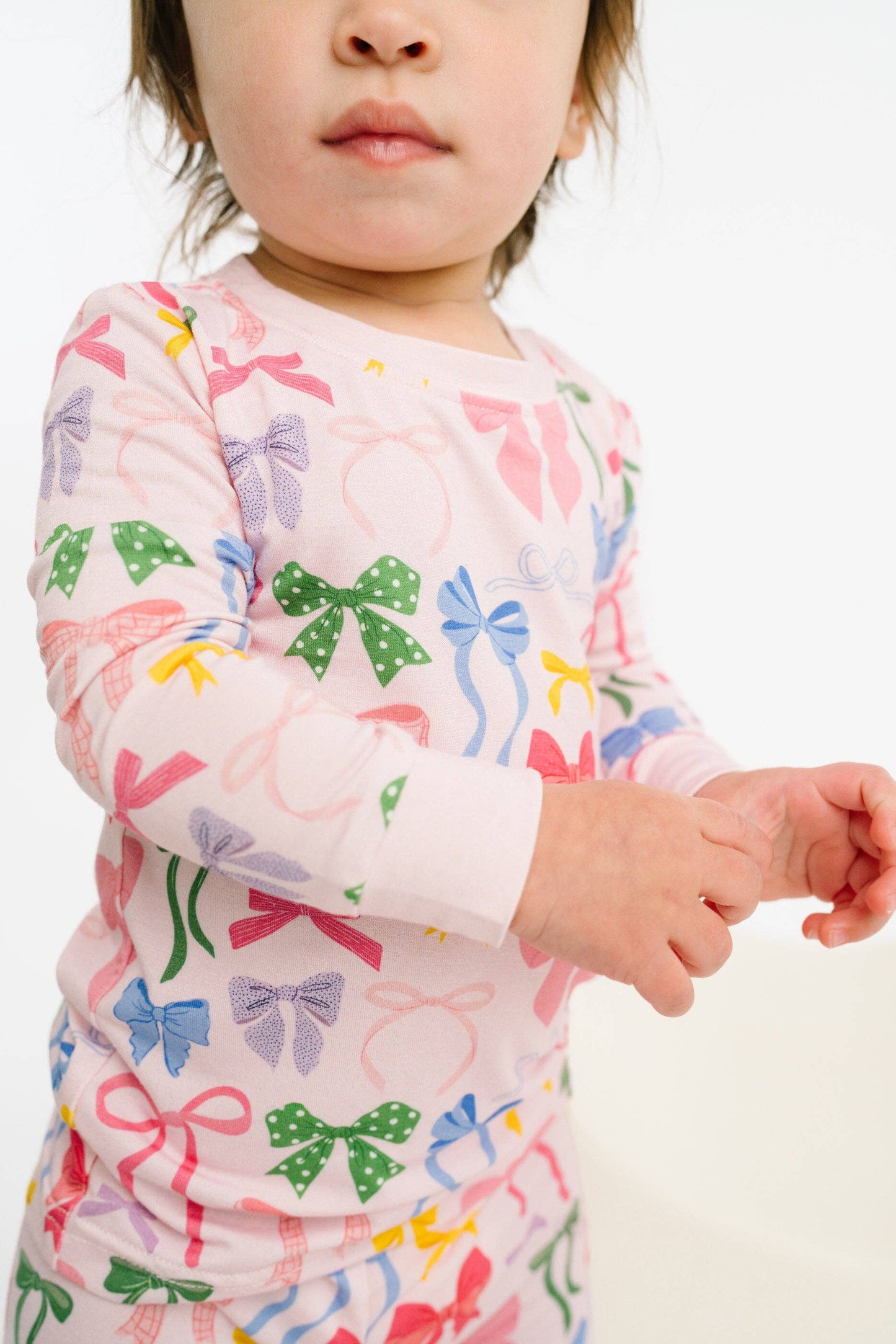 Bow Collection Bamboo Pajama Set