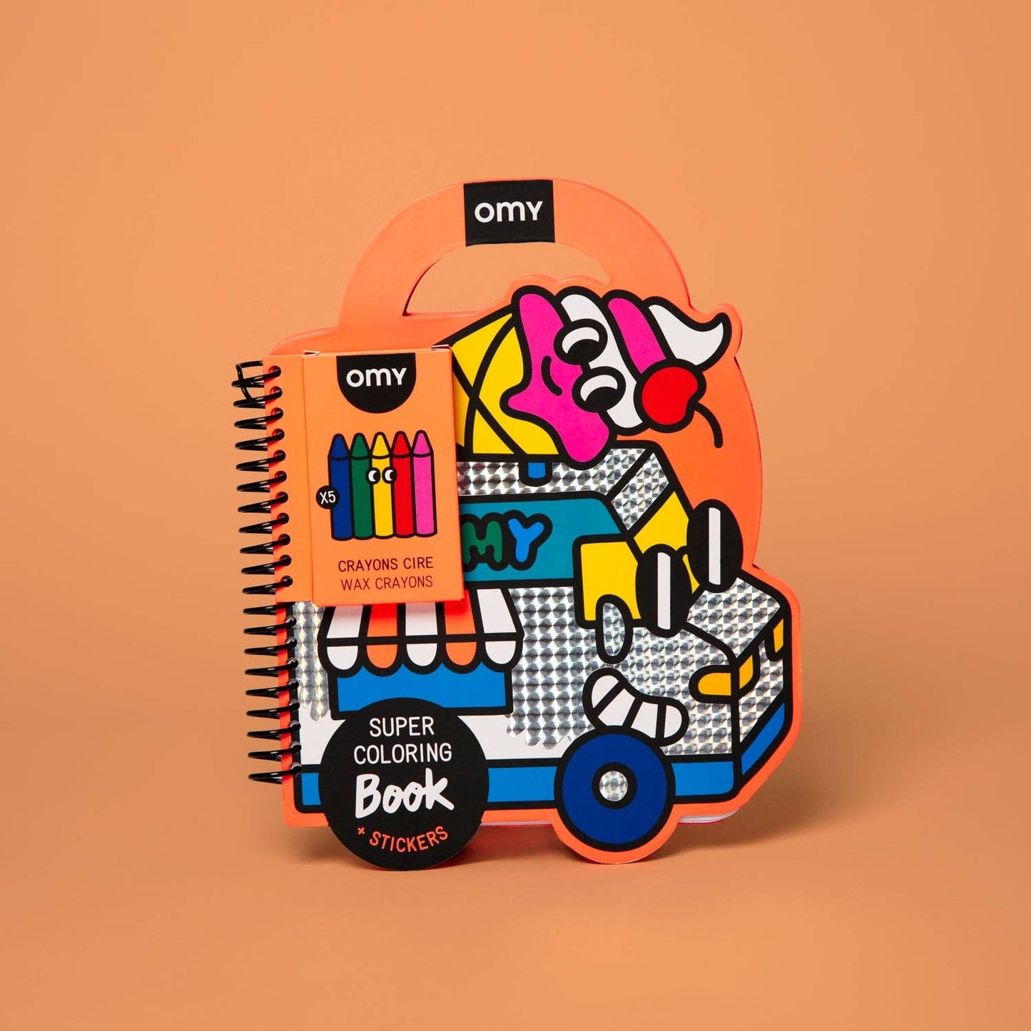 Yummy- Super Coloring and Sticker Book