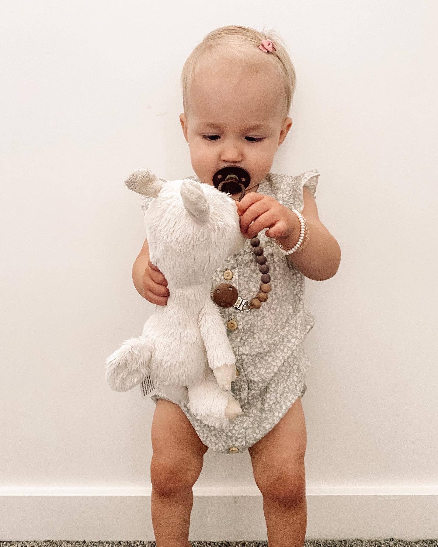 Cute- 5 TinyTux Bow Snap Clips