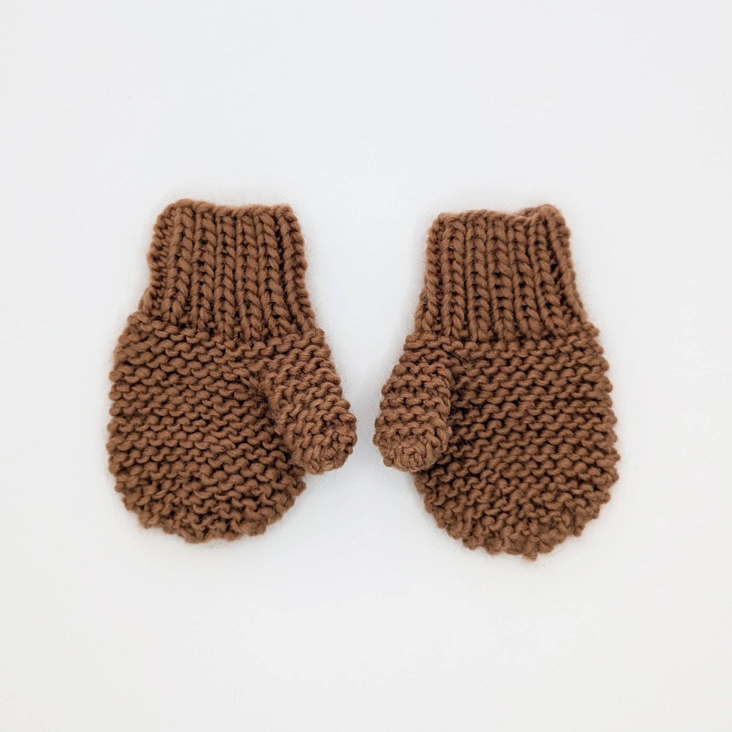 Garter Stitch Mittens for Toddlers & Kids