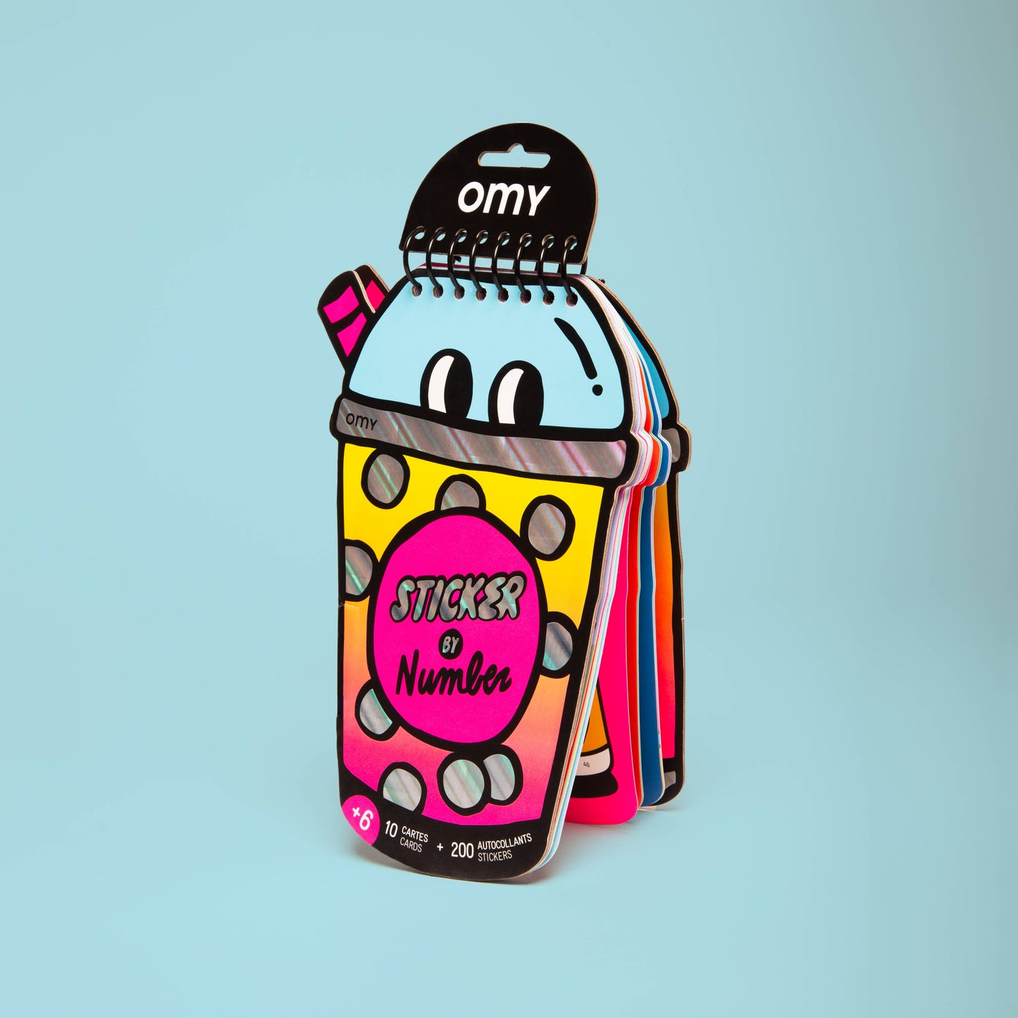 Bubble Tea- Sticker by number book