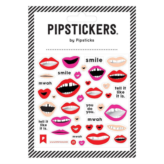 Lots of Lips Sticker Sheet