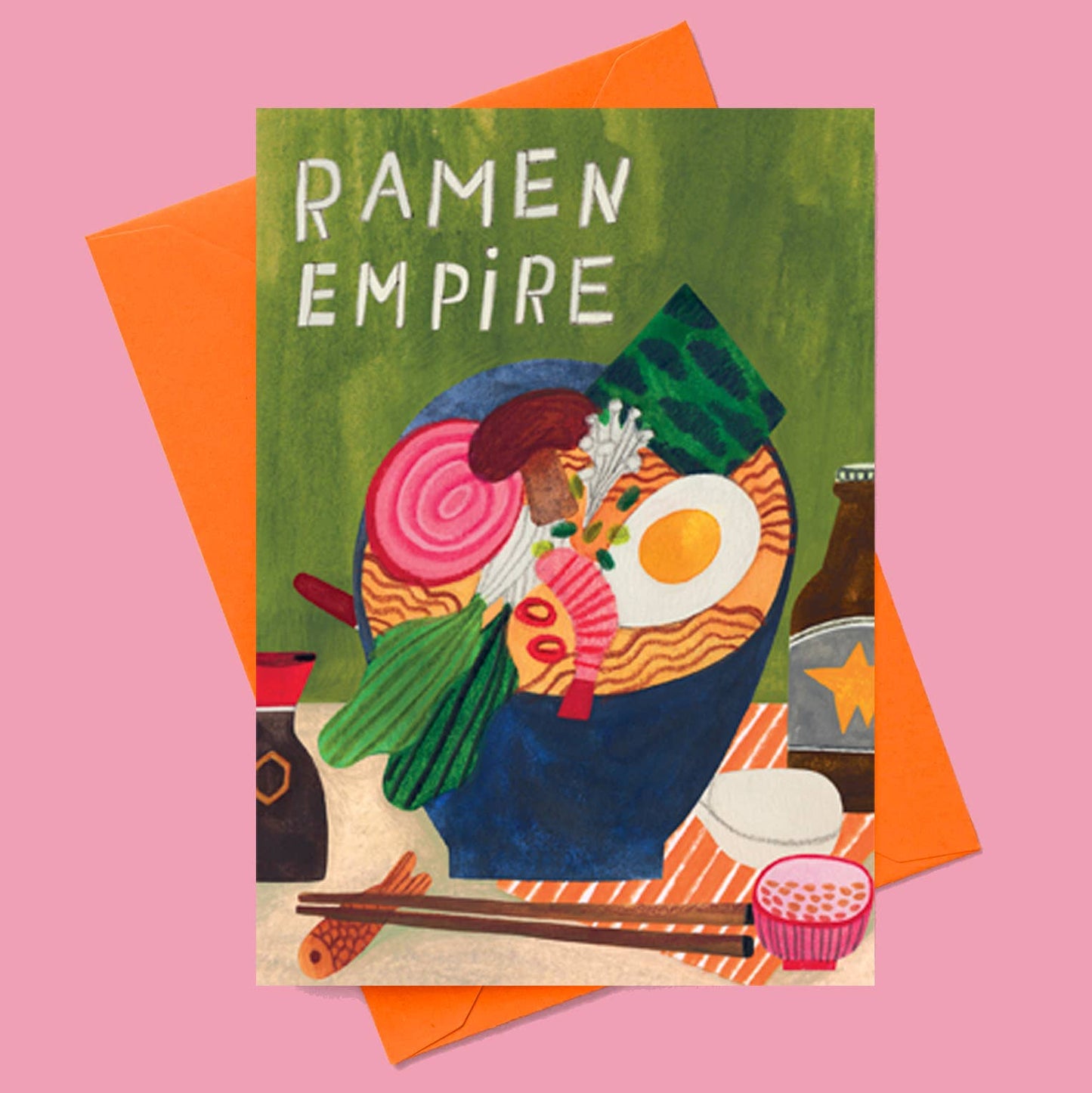 Ramen Empire Greeting Card