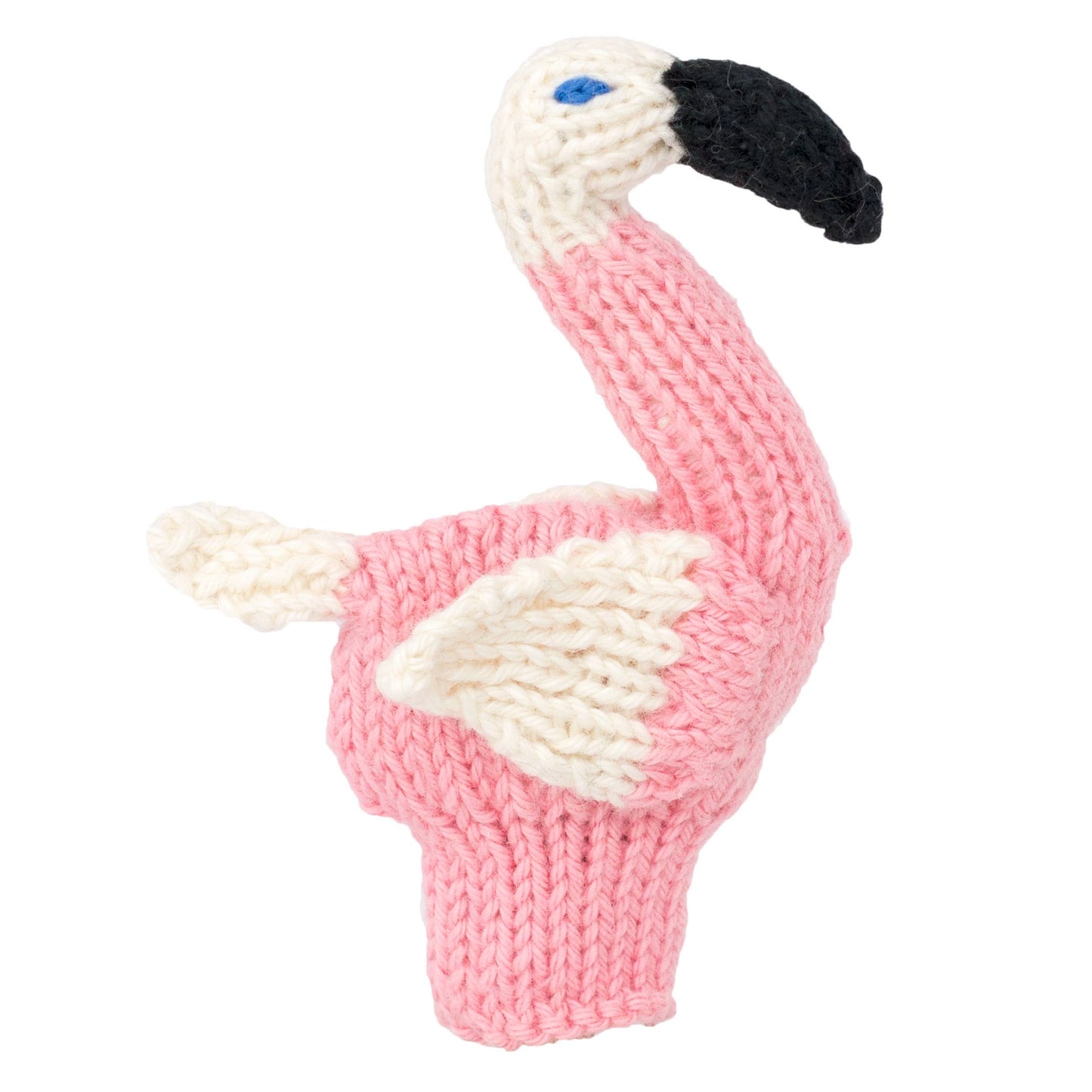 Flamingo Finger Puppet