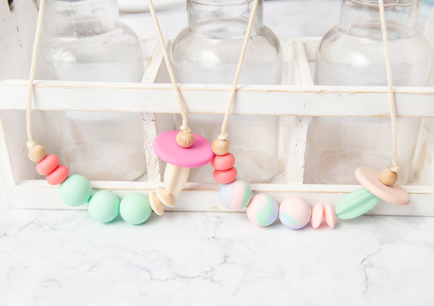 Silcone Bead Necklace- Child