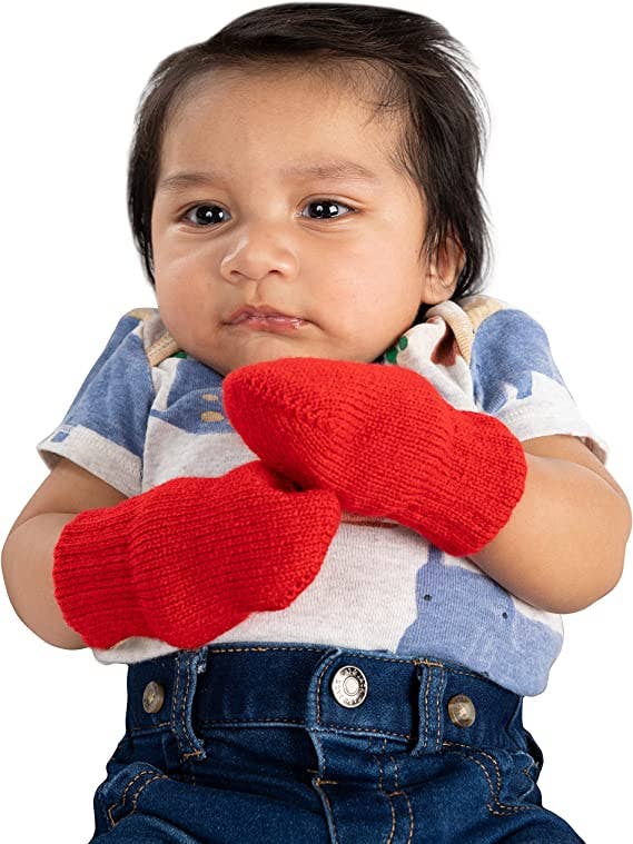Baby Mitten with Sherpa Lining