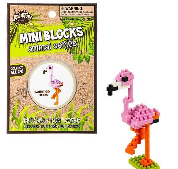 Mini Blocks Set Flamingo