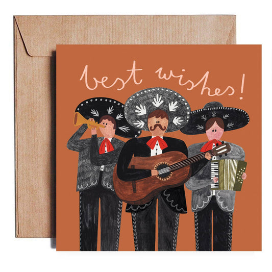 Best Wishes Mariachi Card