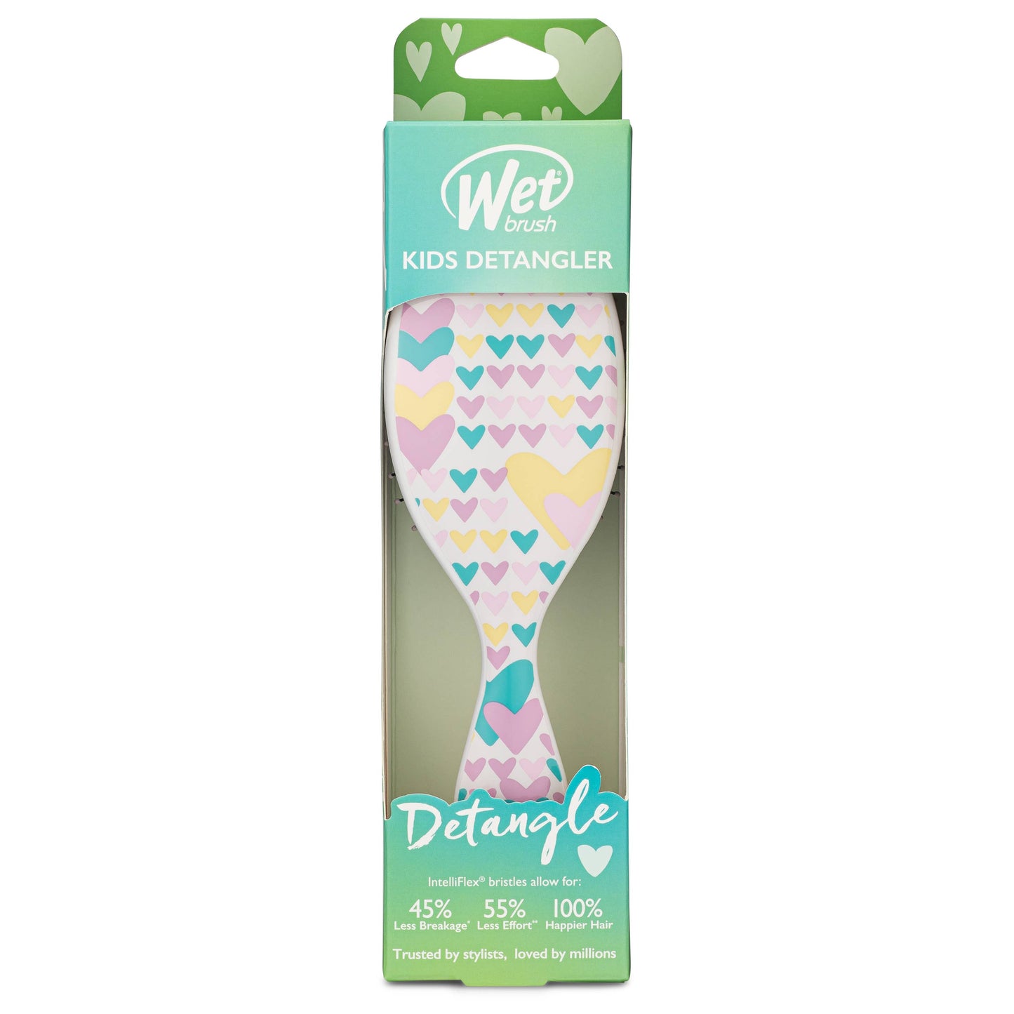 Hearts- Wet Brush Kids Detangler