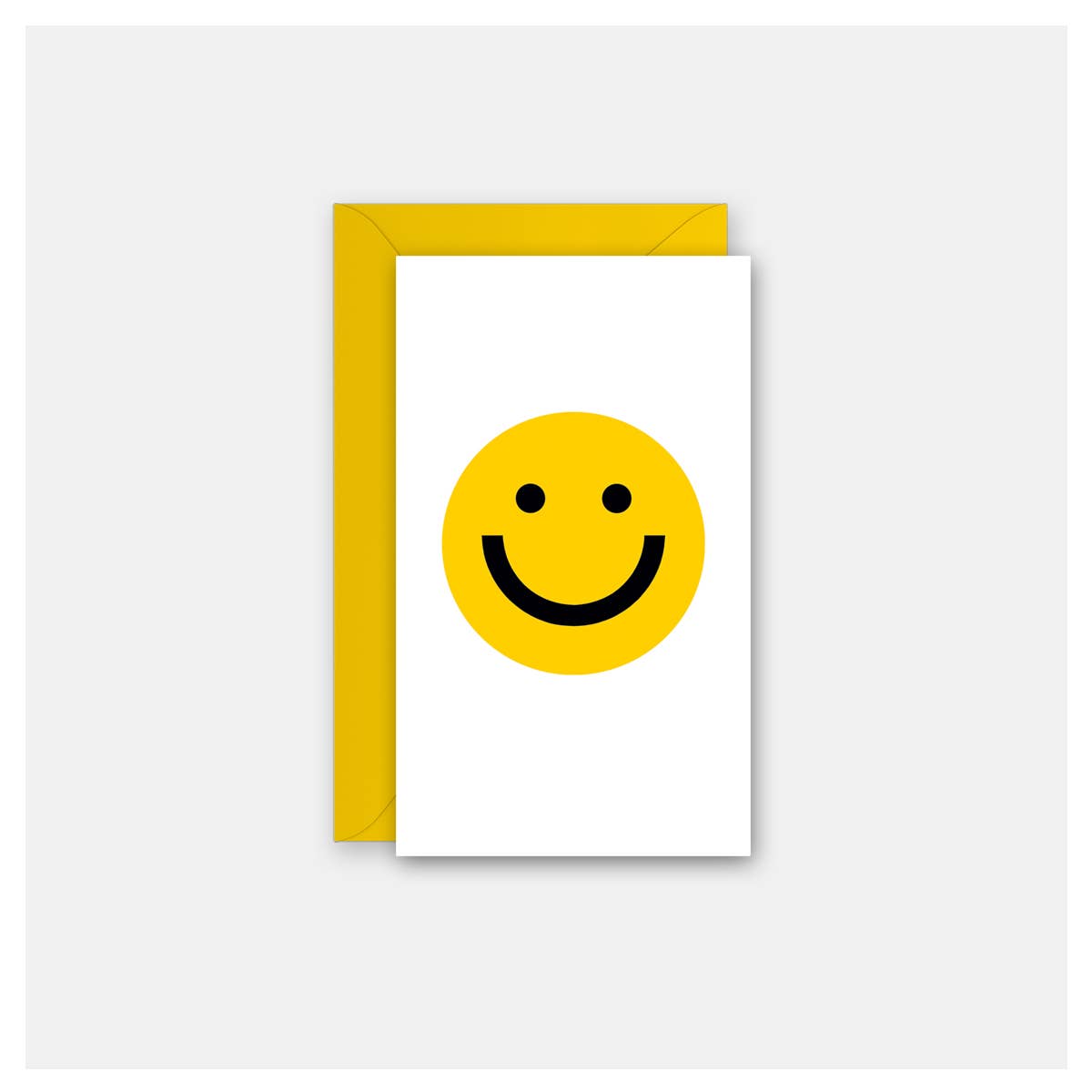 Happy Face Enclosure Card