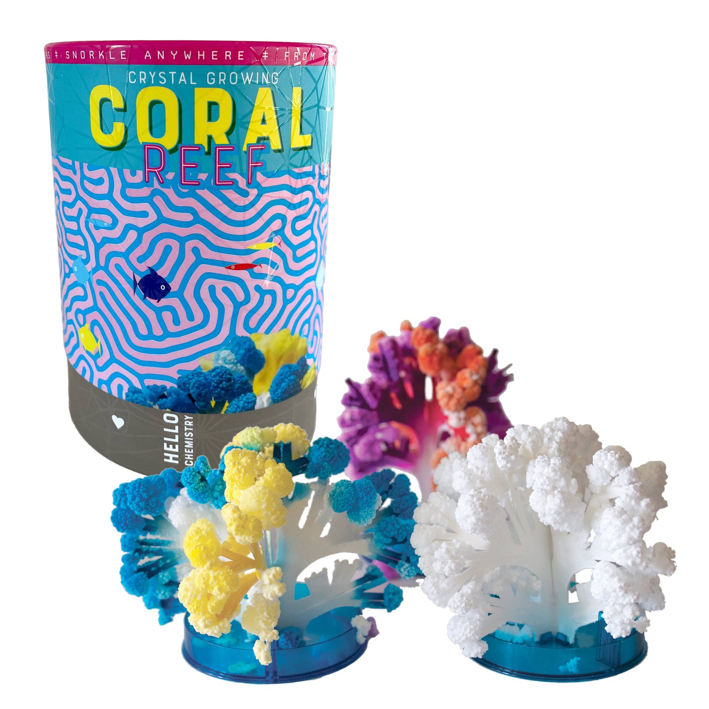 Coral Reef Crystal Growing