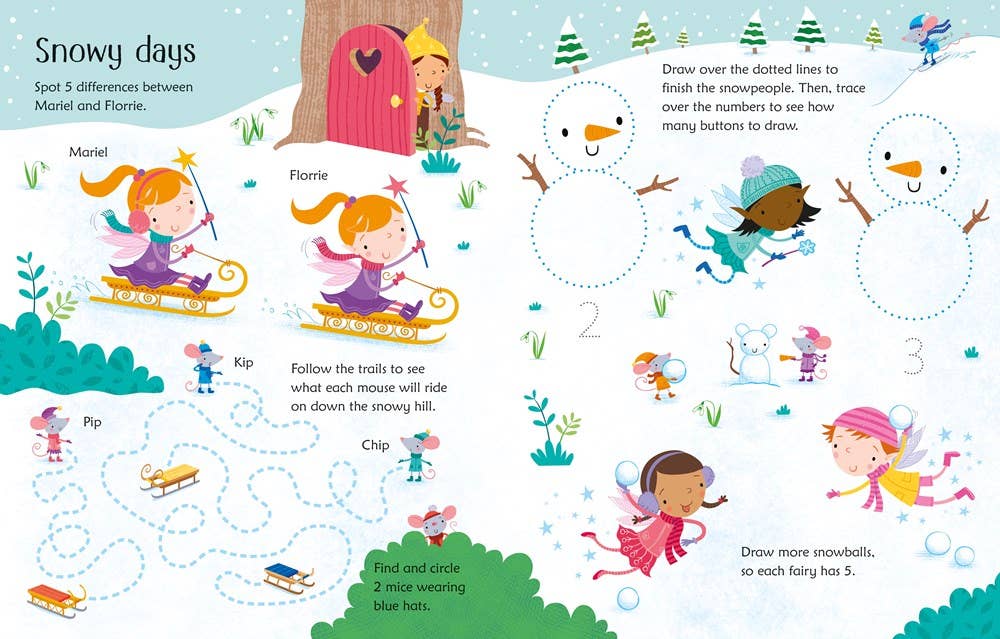 Fairy Activities: Wipe-Clean