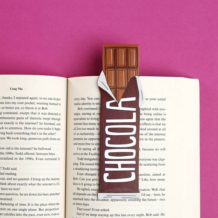 Chocolate Bar Bookmark