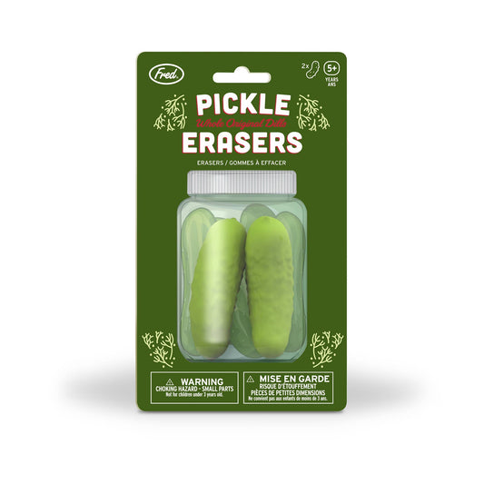 Pickle Erasers